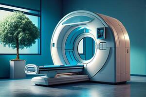 computer tomography medical equipment in the clinic generative ai photo 1