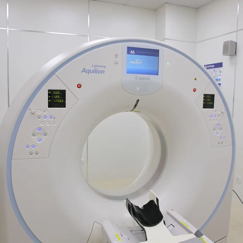 imaging-003 CT scanner in a diagnostic imaging clinic
