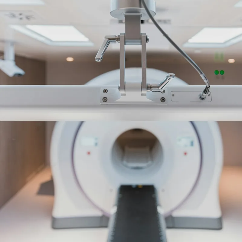 imaging-016 MRI scanner suite in a diagnostic imaging clinic