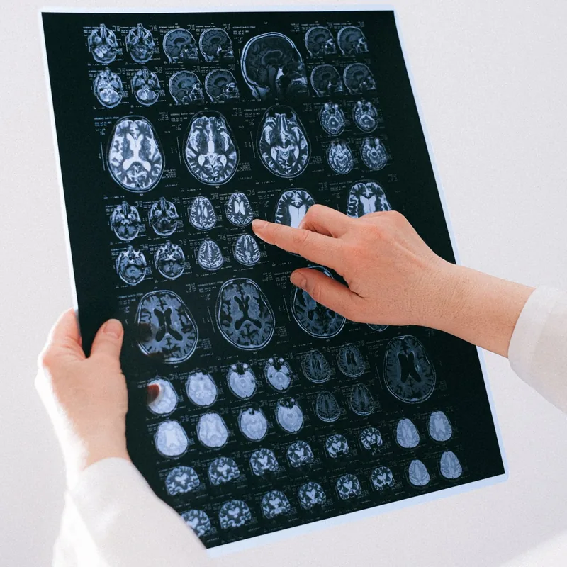 Diagnostic imaging scans reviewed in a clinic